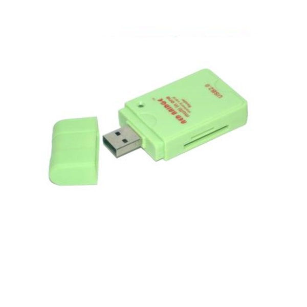 Card Reader 4 Slot Red Bridge RB-539 USB CR-011 - 55909