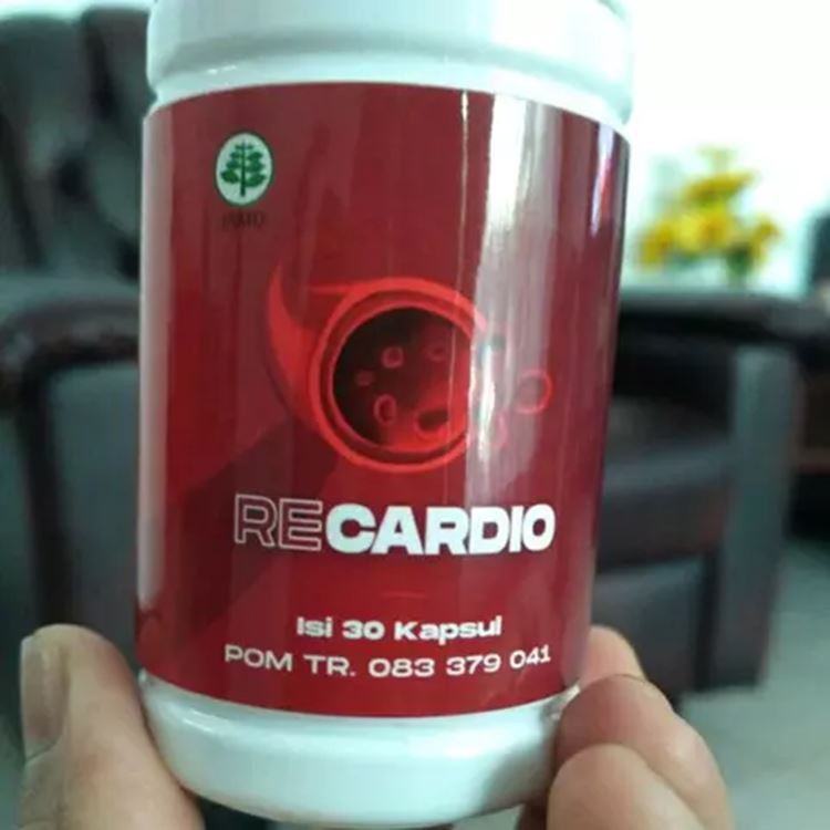 

New Obat Hipertensi Darah Tinggi Recardio Asli Herbal Original Resmi BPOM
