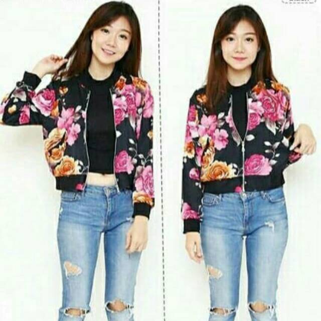 JNY.Co Jaket Bomber ROSE