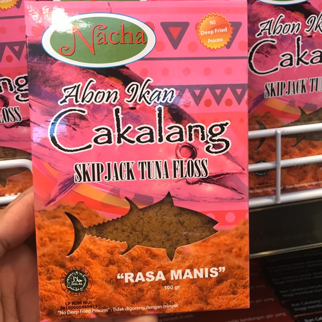 

Abon ikan cakalang rasa manis