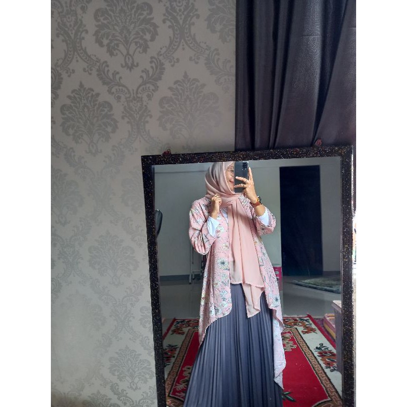 Outer ziezie / OUTER MOTIF / OUTER MURAH / KARDIGAN KEKINIAN / BAJU OOTD / FASHION MUSLIM TERBARU