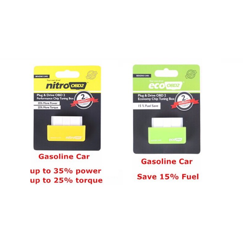 Nitro &amp; Eco Bensin OBD 2 | Penghemat BBM dan Penambah Tenaga Mobil