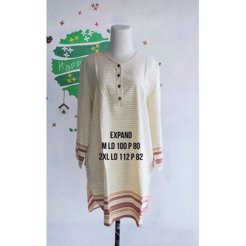 Blus Tunik Wanita Remaja Dewasa Expand