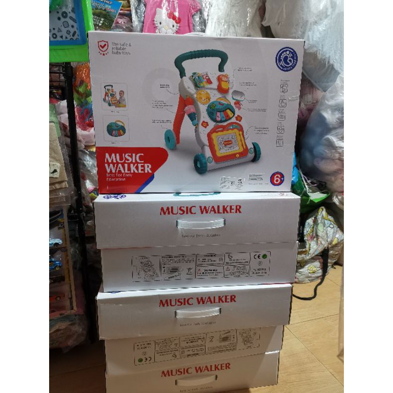 Mainan bayi music Walker / baby Walker bayi belajar jalan