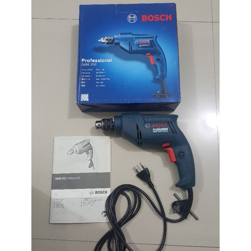 BOR LISTRIK BOSCH 10MM GBM 350 NEW