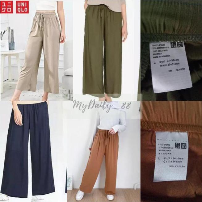 Kulot Uniqlo Relaco (Tag/Label Uniqlo)