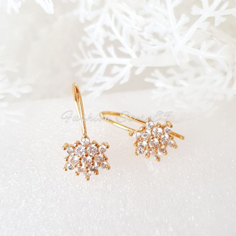 New Anting Jepit Cantik Love Full permata zircon xuping dewasa import bestquality love anting tusuk