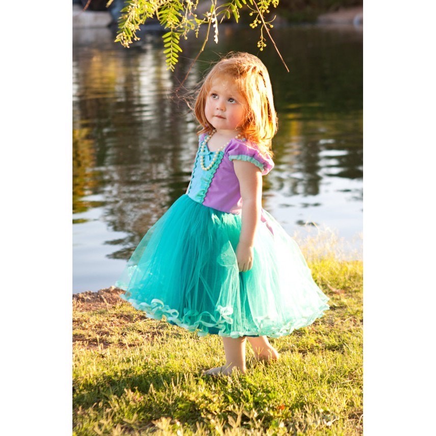 Kostum cosplay dress ariel anak gaun ariel anak ariel dress ariel