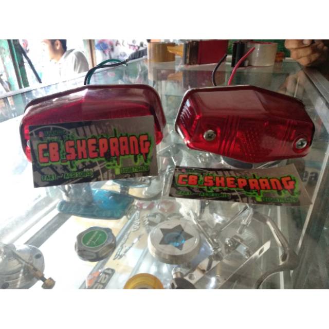 Stoplamp Stopan Lampu Belakang Cb Variasi Model Bsa Shopee Indonesia