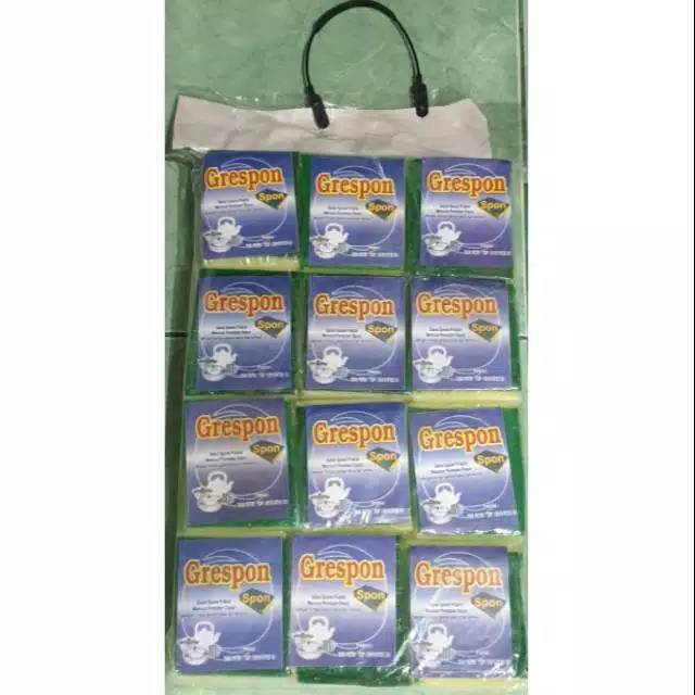 1 PACK SPONS BUSA  CUCI  PIRING  24 PCS SPONS BUSA  Shopee 