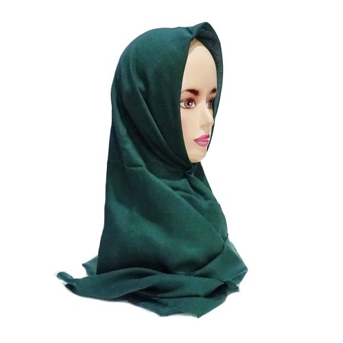 Hijab Saudia Rawis Warna Hijau