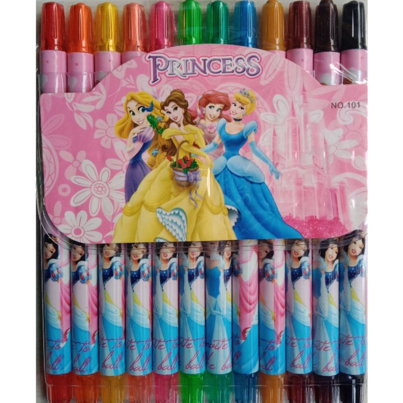 krayon Putar 12Warna Anak,Pensil 12Warna Crayon Putar Panjang-Krayon 2