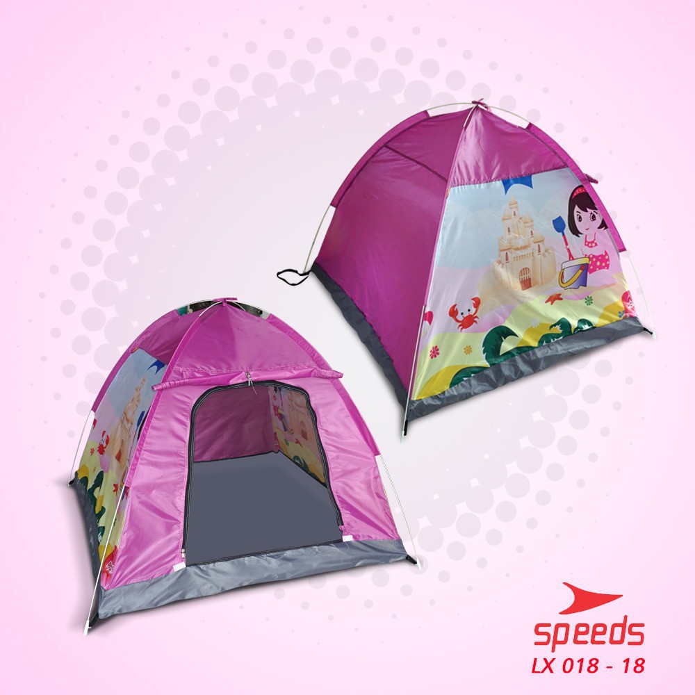 018 15 speeds tenda anak karakter kartun camping berkemah di gunung pantai buka otomatis anti air