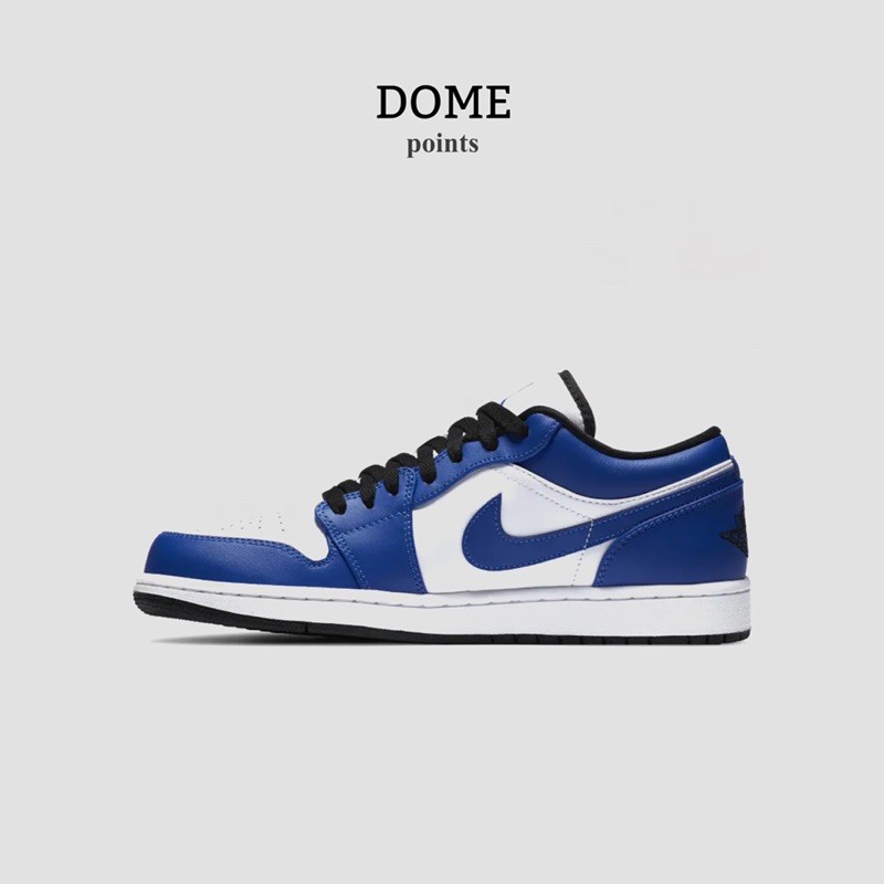 nike low jordan 1 blue