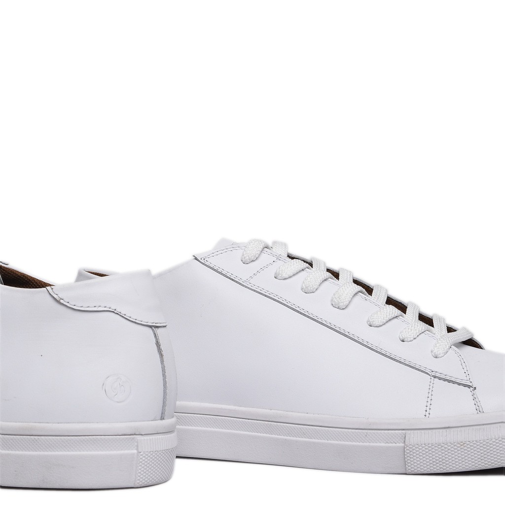 SANCHEZ WHITE |FORIND x Zapato| Sepatu Sneakers Kulit Asli Putih Casual Kasual Polos Ori Footwear