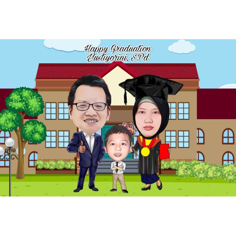 

Karikatur Profesi Karikatur Keluarga Karikatur Family Karikatur Wisuda Hadiah Murah Kado Unik Ultah