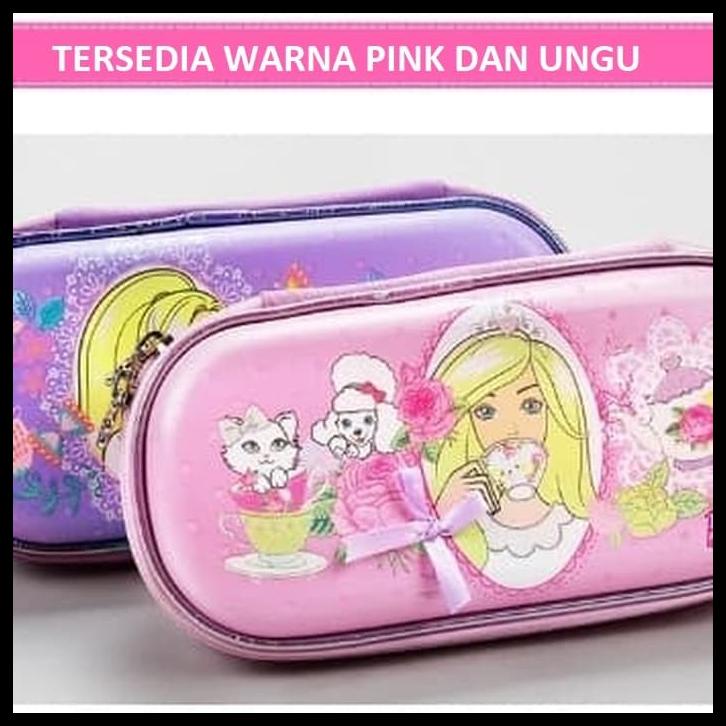 

Kotak Pensil Dan Alat Tulis Smiggle Alike Eva Hardcase Barbie Series 2