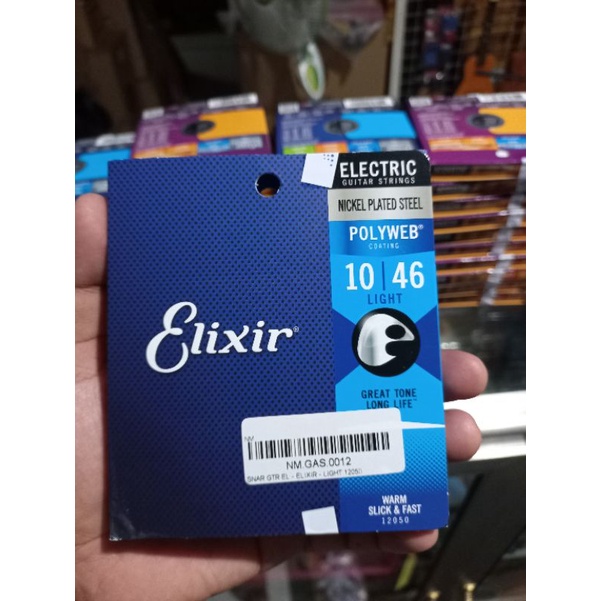 SENAR GITAR ELIXIR POLYWEB ORIGINAL 0,10