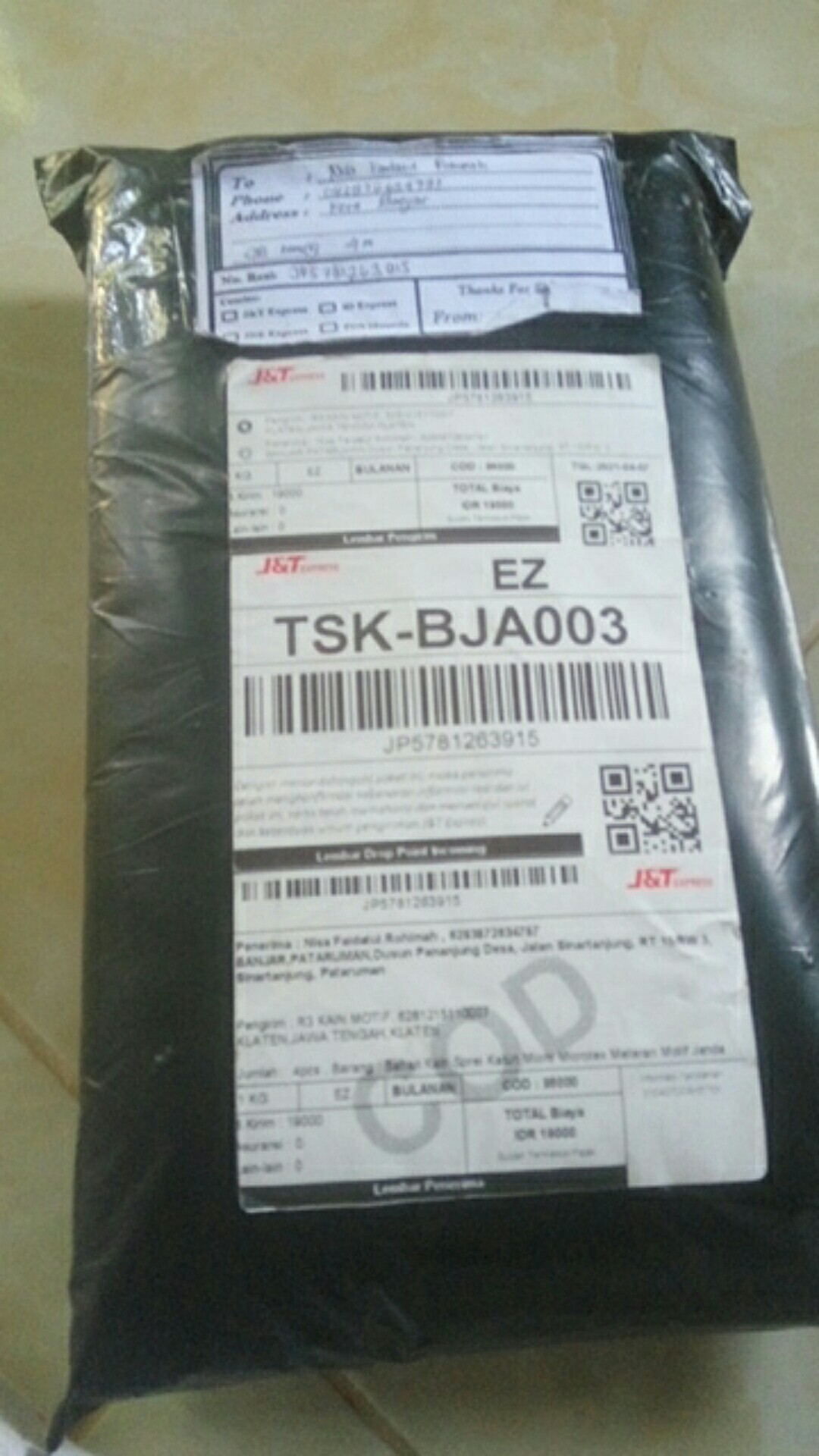 Bahan Kain Sprei Katun Micro Microtex Meteran Motif Janda Bolong