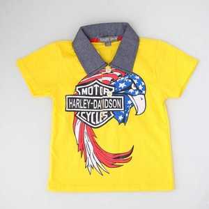 Baju Kaos Kerah gambar Harley Davidson bayi dan anak
