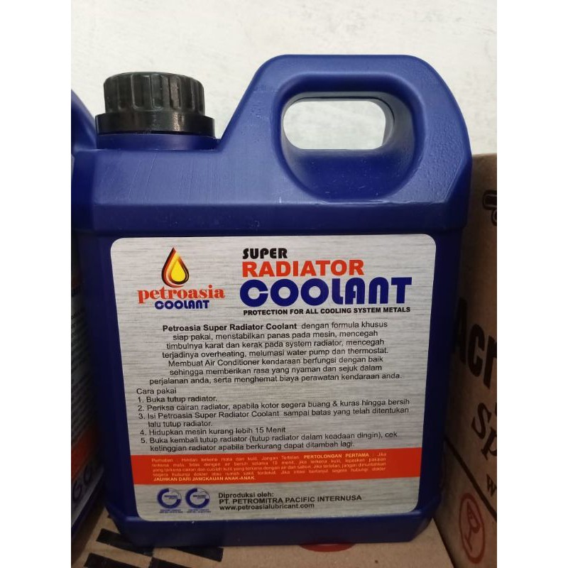 Air Radiator Super Petroasia 1liter.Air Coolant Super Petroasia(hijau)