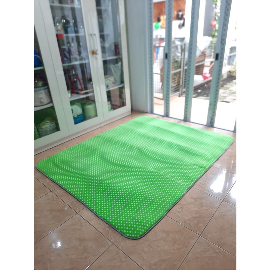 Karpet Busa FONIX Malaysia Bulu Super Lembut Anti Slip 150 x 190 Minimalis F155, Rasfur Korea-1
