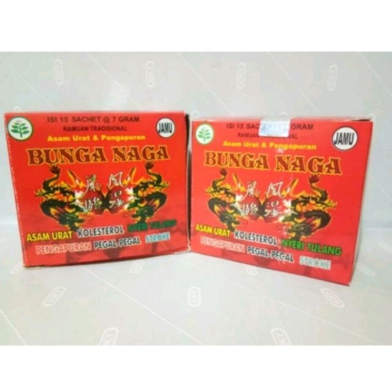 

jamu BUNGA NAGA untuk asam urat