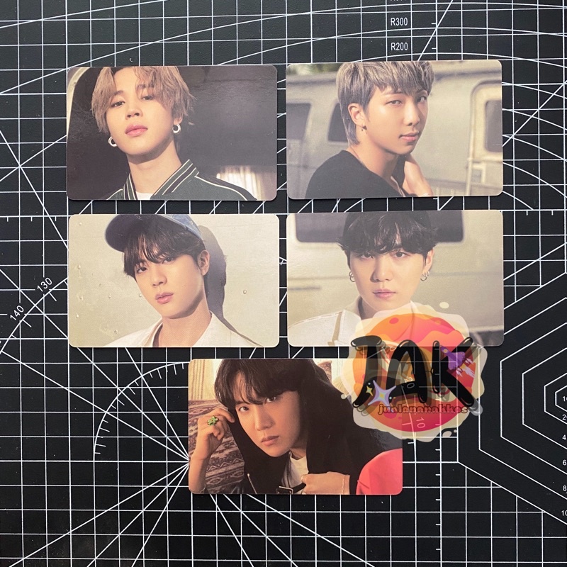 Ready - Photocard POB Benefit Japan Album The Best BTS Jin Suga RM Jhope Jimin