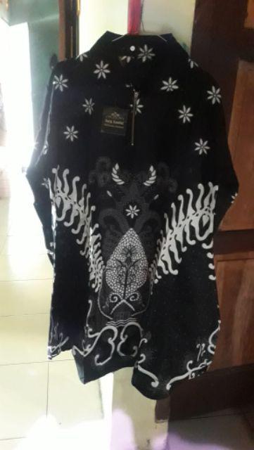 Tey-17 Batik Wanita Asj Sa Hrb026 Kenongo Kemeja Tosca Pendek