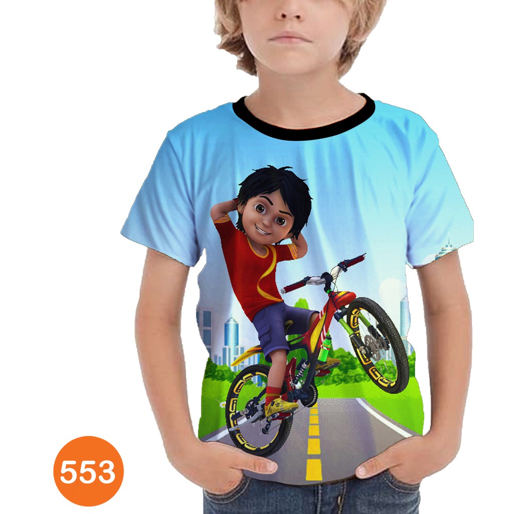 Baju Anak Shiva Karakter Kartun 3D Baju Serial Kartun Anak 553 Shopee Indonesia