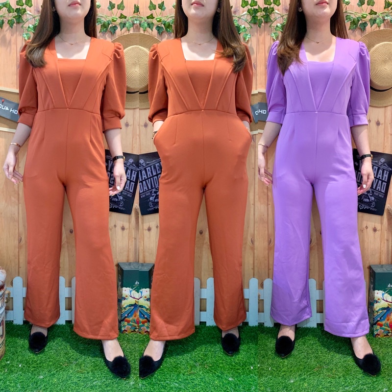 JUMPSUIT LONG COATY PUFF SCUBA 3077