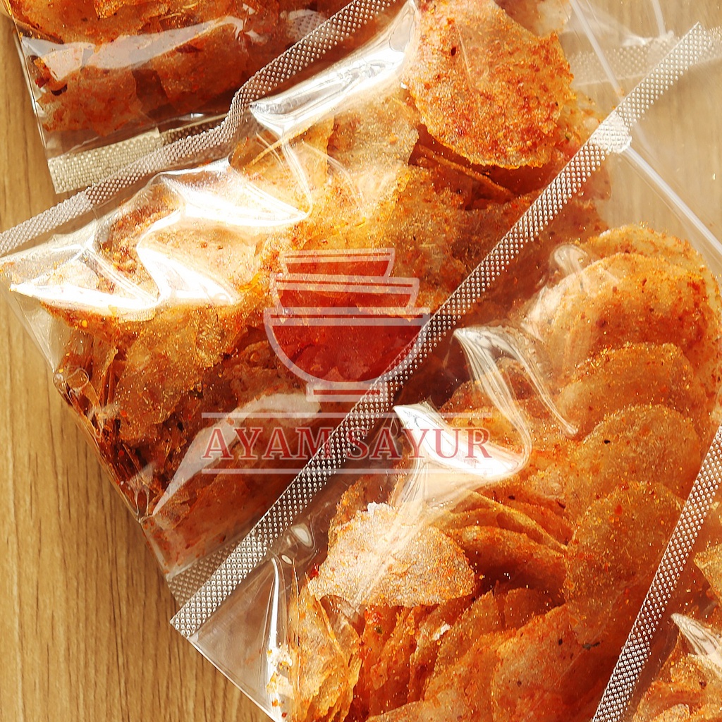 

Keripik kaca/keripik Beling kemasan 80 gram