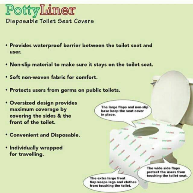 TRAVEL POTTY LINER