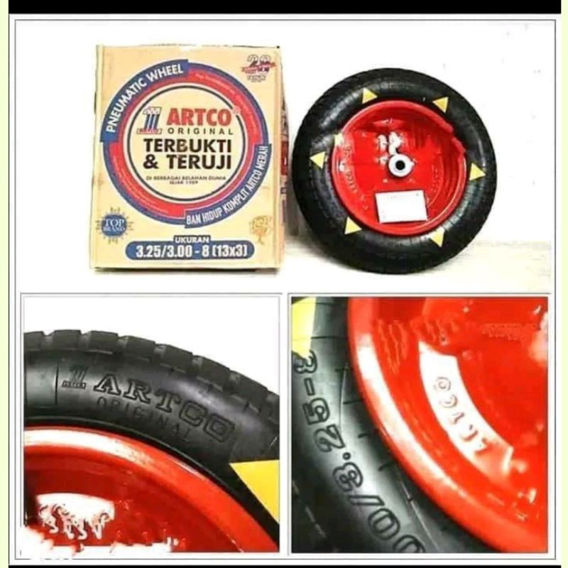 Jual Ban Komplit Gerobak Artco Asli Original 1setroda Gerobak Pasir Artco Tebal Shopee Indonesia 5668