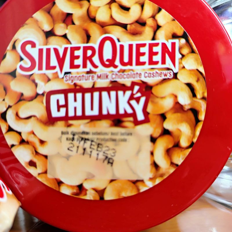 

coklat silverqueen chunky jar isi 12 pcs @33gr