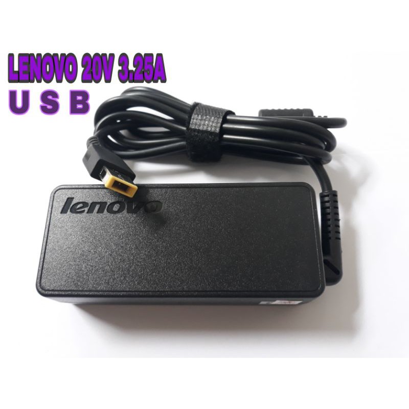 Adaptor Charger Laptop LENOVO 20V - 2.25A (PLUG USB) ORIGINAL