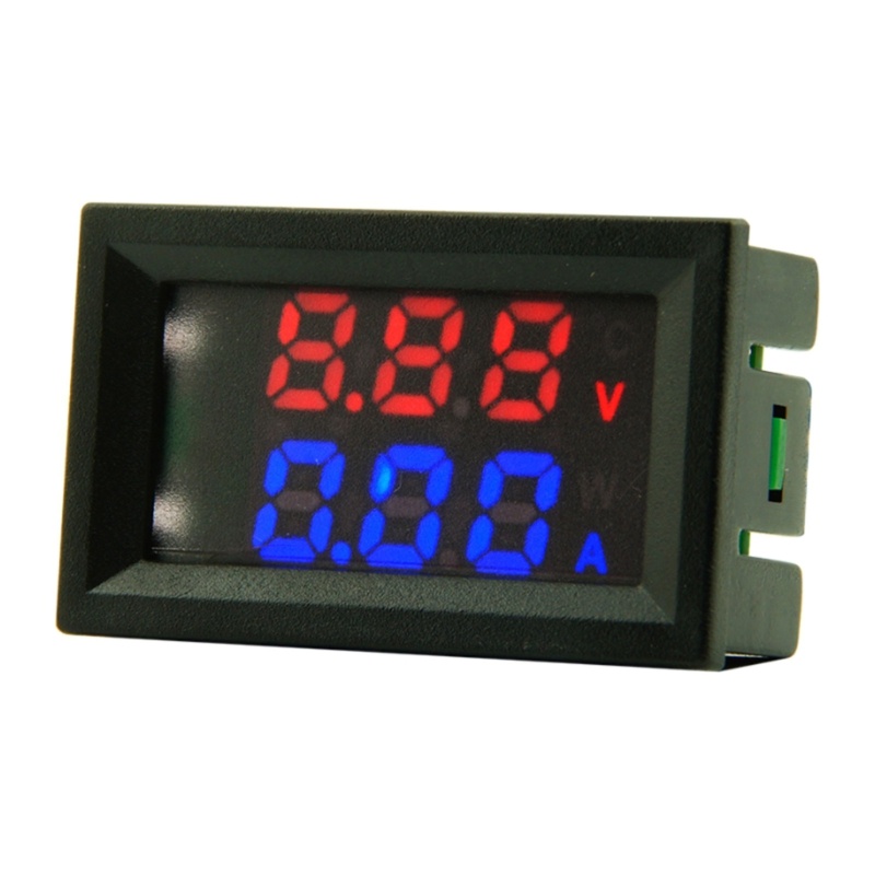 Btsg Digital Voltmeter Ammeter Voltage Current Power Meter Tester Panel DC- 100V- 10A