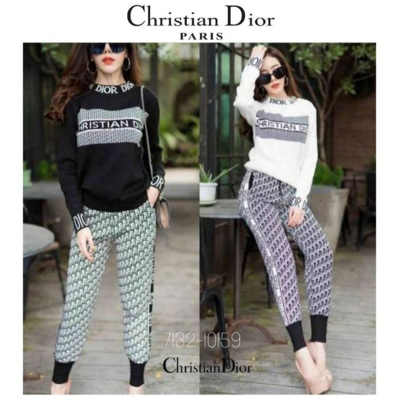 SETELAN RAJUT DIOR IMPORT