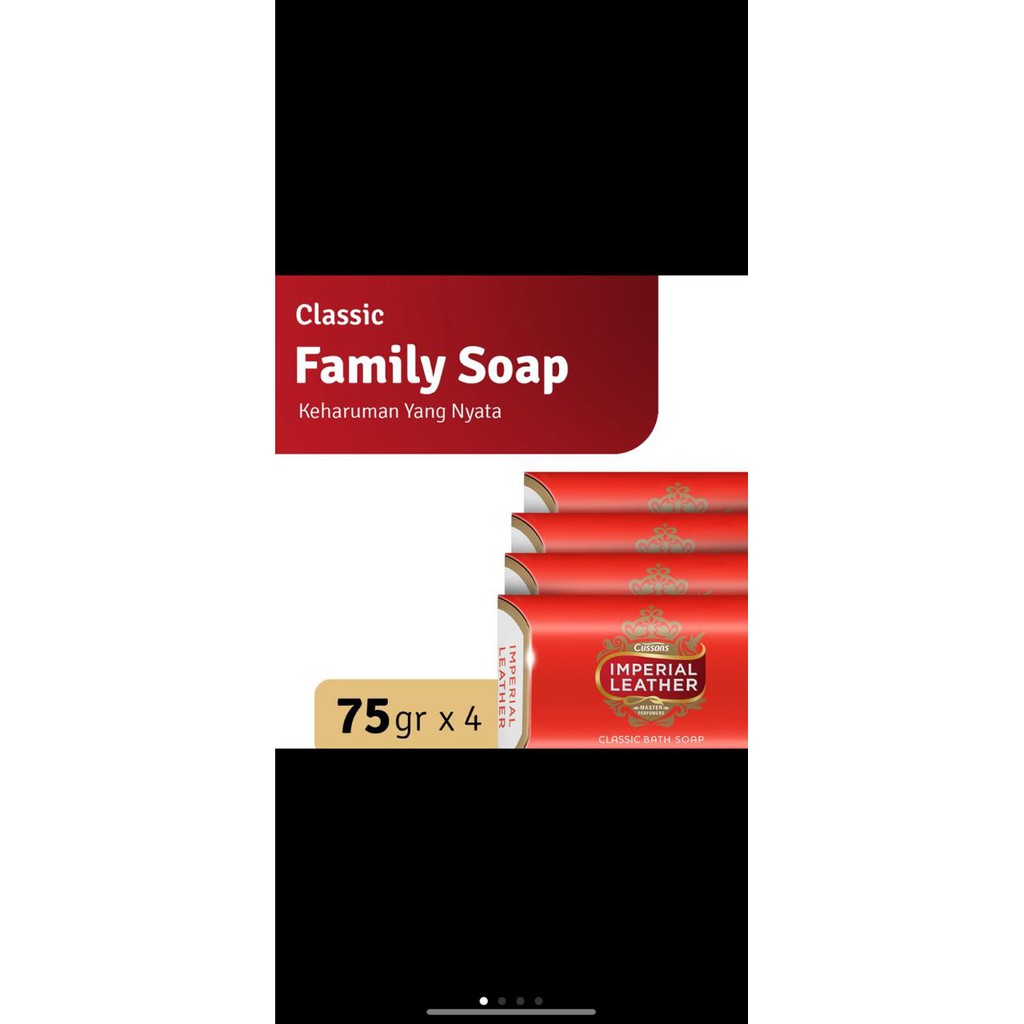 Imperial Leather Soap Bar 75gr x 4Pcs