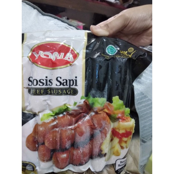 

yona sosis bakar mini 500gr isi 12