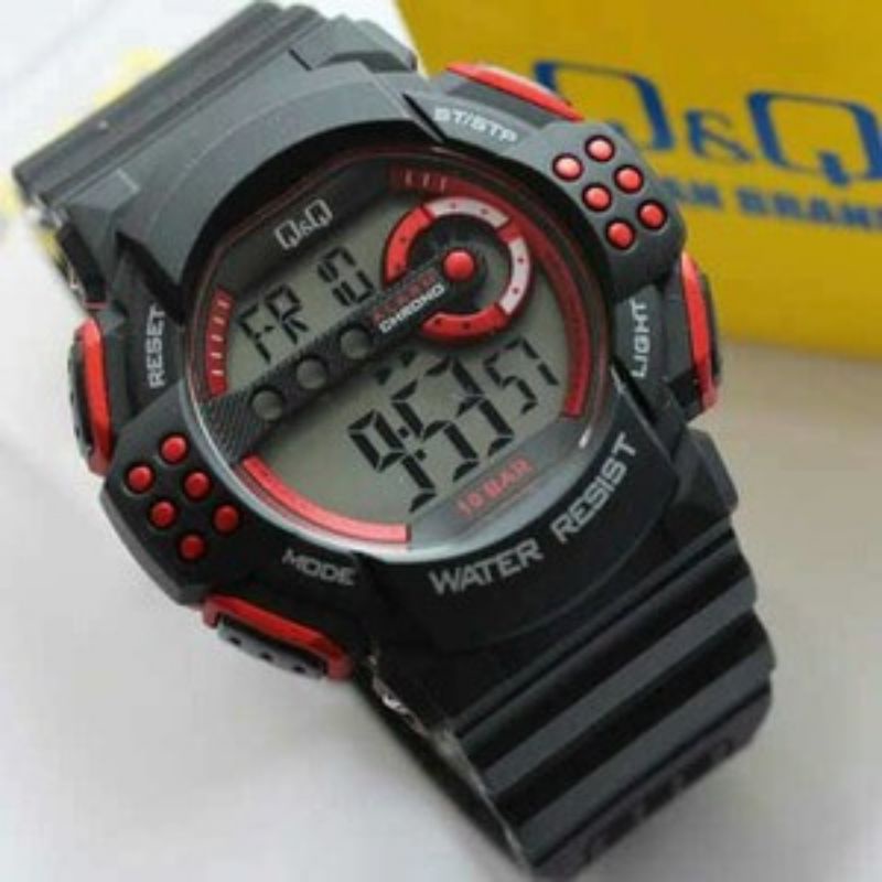 Promo Q&amp;Q QnQ QQ Original Jam Tangan Pria Digital - M128 M128J Water Resist Limited