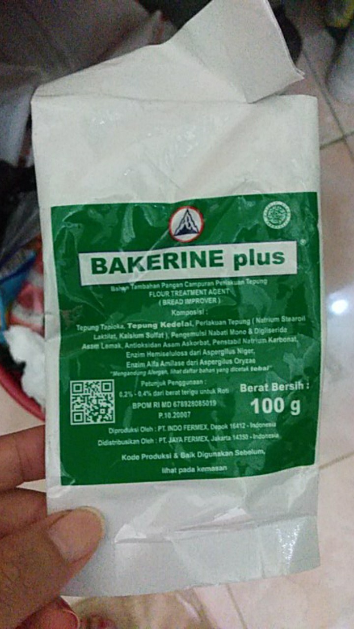Bakerine Plus Pelembut Roti 100 Gram