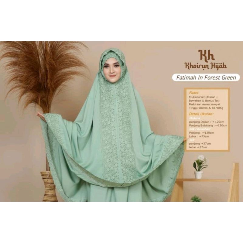 Mukenahsiti fatima khodijah/andin (BISA COD)SALE