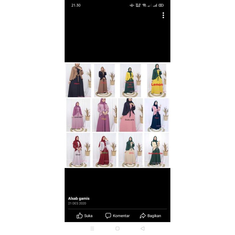 Gamis Blazer