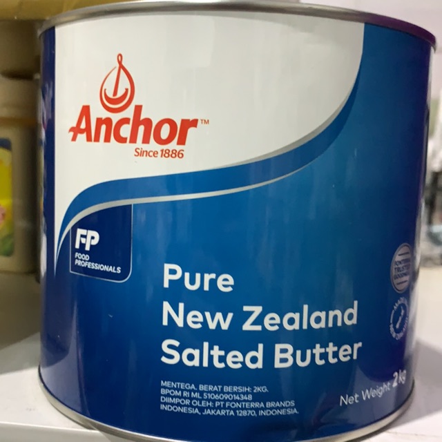 

Anchor salted butter 2kg