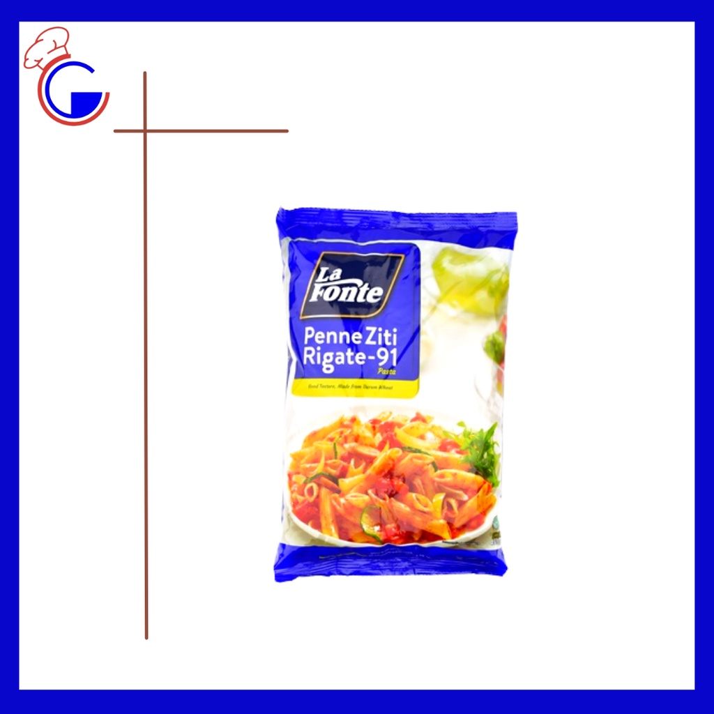 

La Fonte Pasta Penne Ziti Rigate-91 450Gr