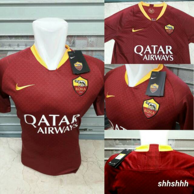 JERSEY BOLA AS ROMA OFFICIAL 2018 / 2019 GRADE ORI