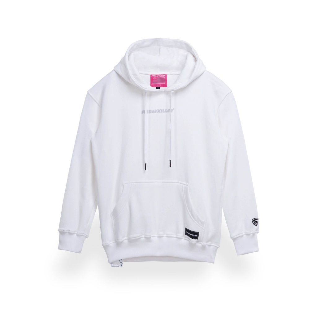 JAKE HOODIE FRIDAY KILLER | 19 PRIDE WHITE HOODIE
