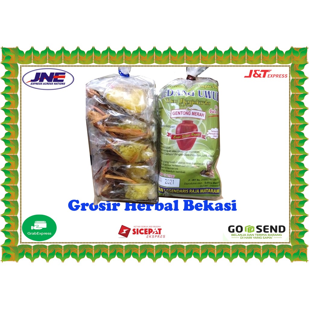 

Wedang Uwuh jahe Khas Djogjakarta Cap Gentong Merah