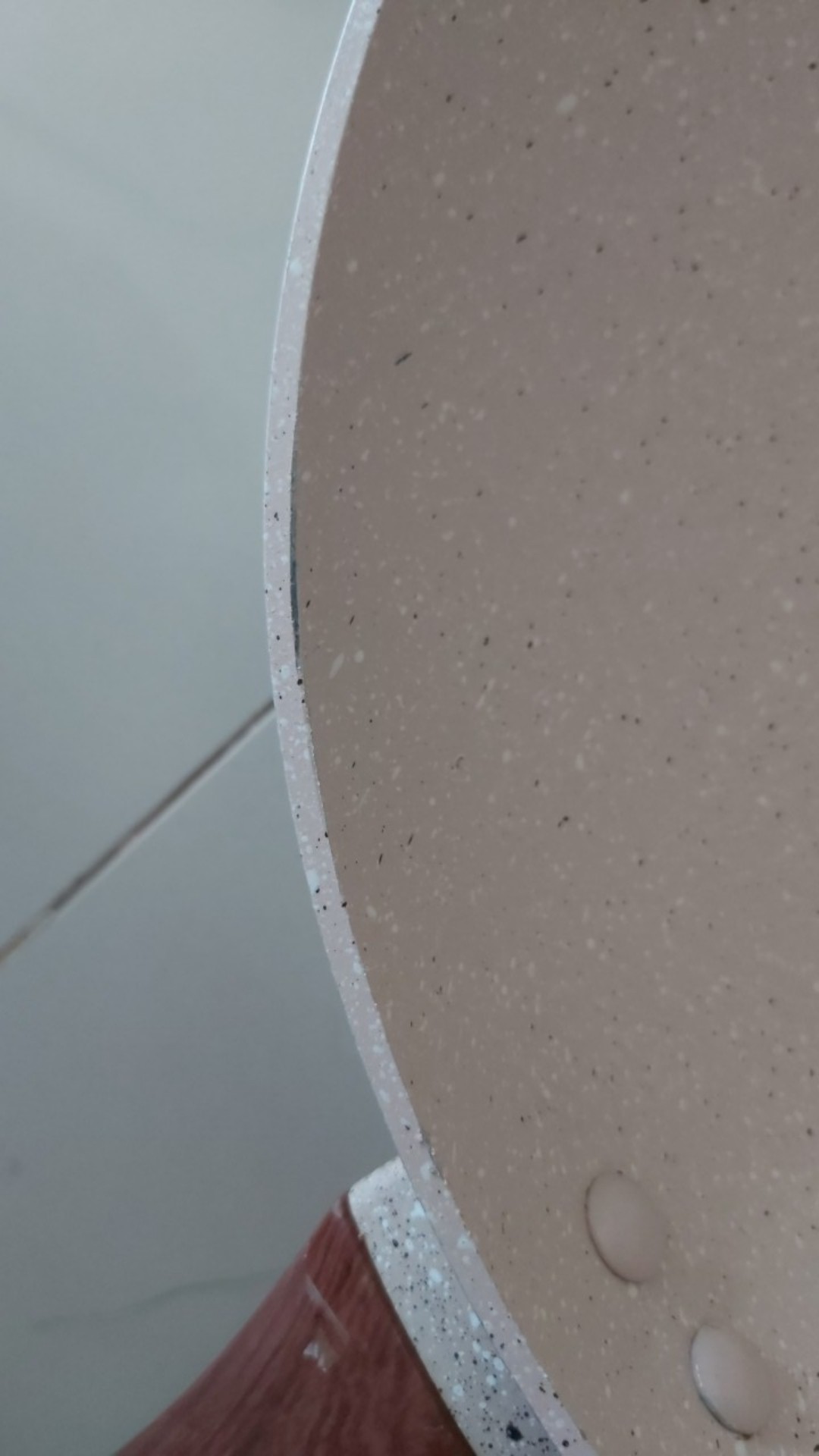 Bolde Wok Wajan 26 Cm + Glass Lid Granite Beige Series